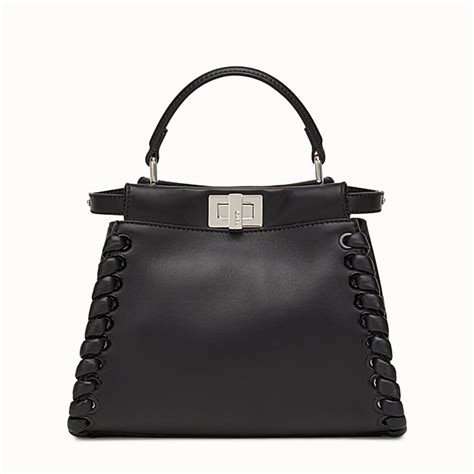 fendi peekaboo mini nappa handbag